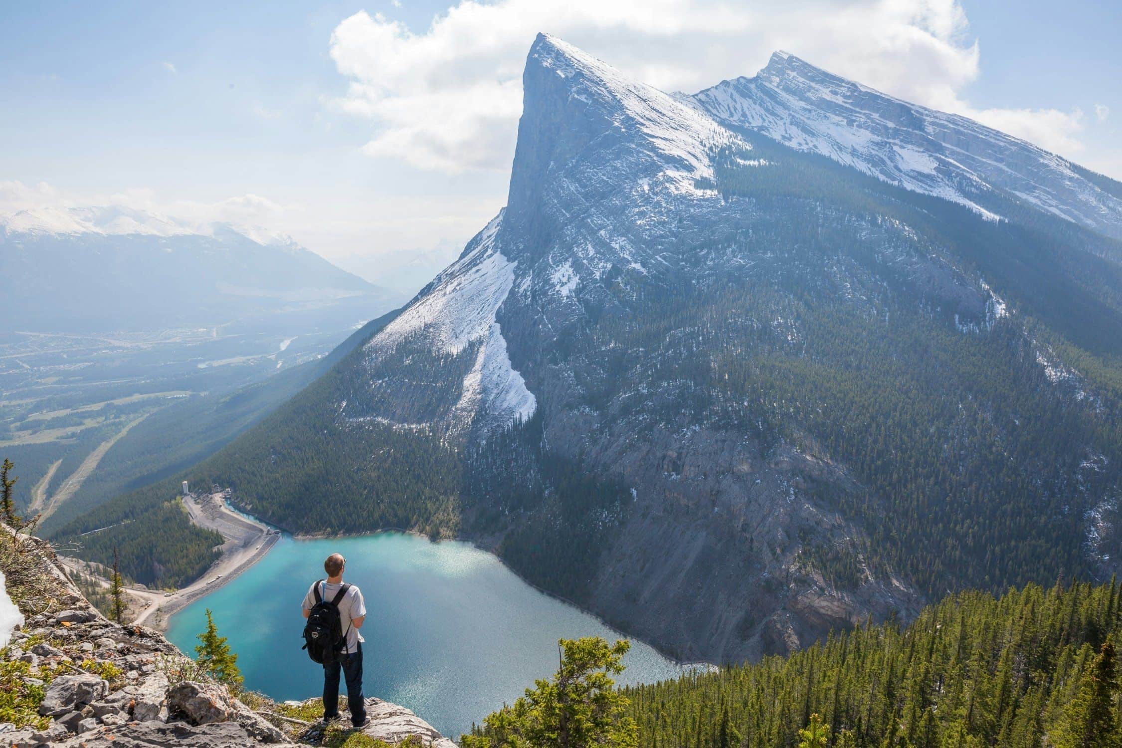 BC mountain and lake